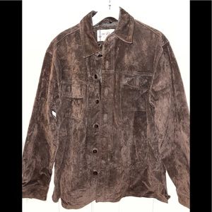 Vintage BC Ethic Leather Jacket • brown